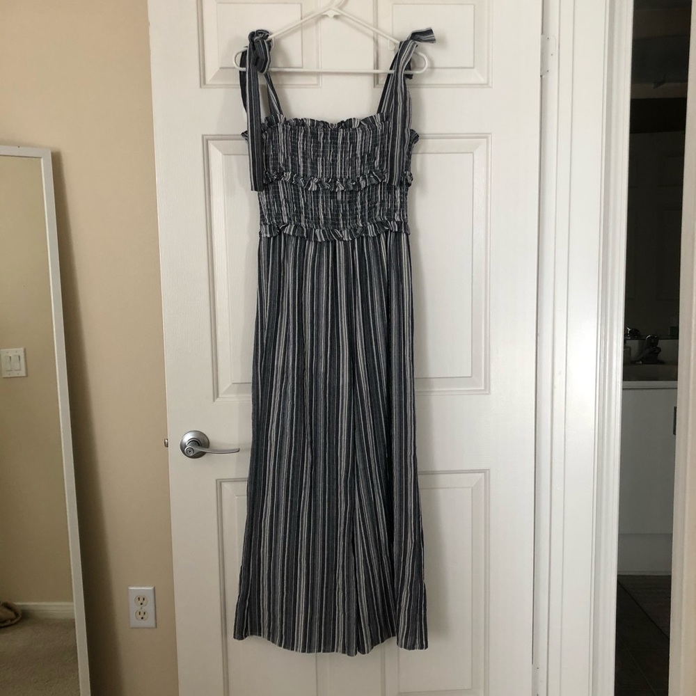 Kittenish striped jumpsuit NWT
